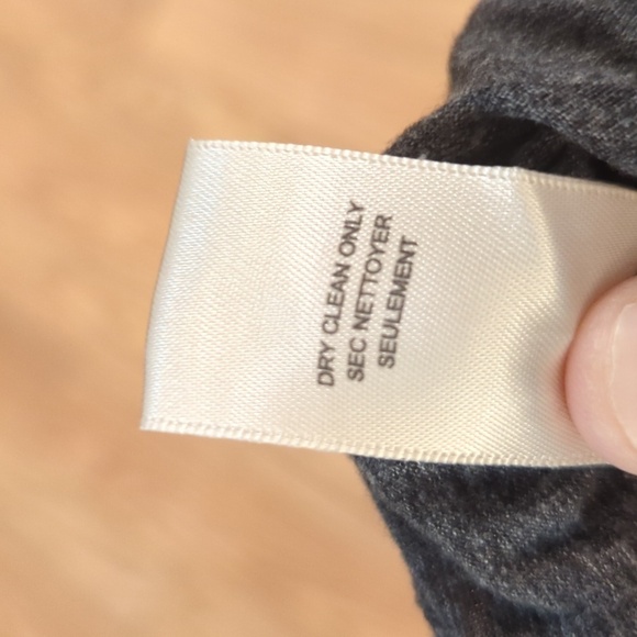 Rebecca Taylor diamond-print baseball tee with silk front panel, women's 6 - Picture 5 of 5